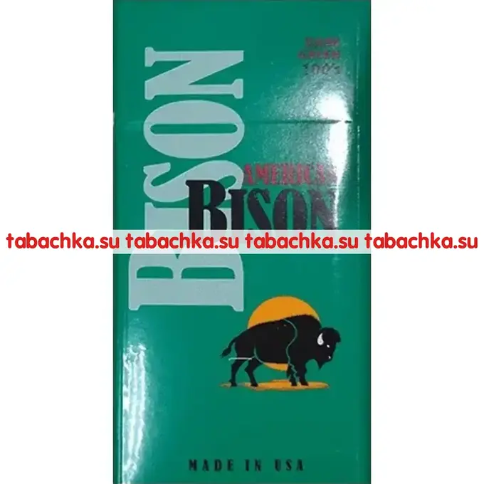Сигареты American Bison Dark Green King 100’s